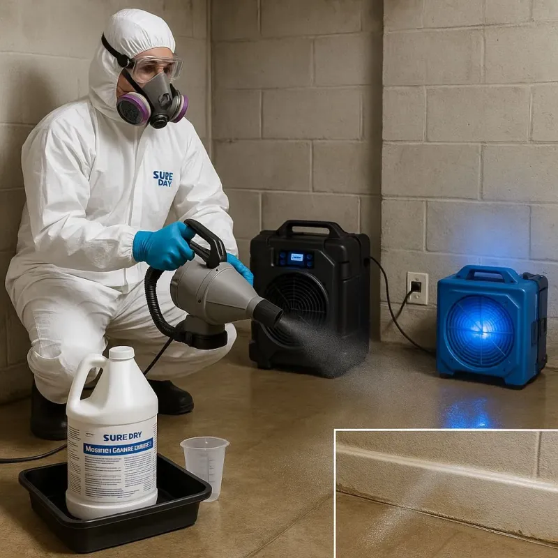 Sanitization and Odor Removal process in Pittsboro, IN