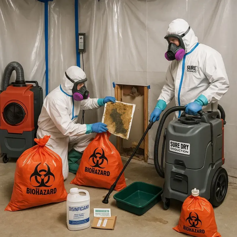 Contaminated Water Handling Protocols process in Pittsboro, IN