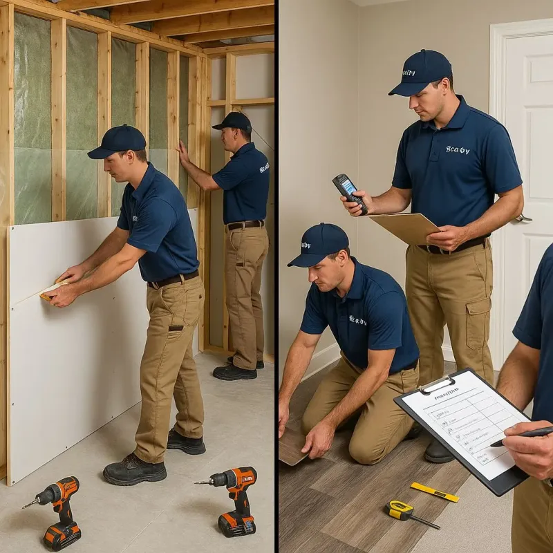 Repairs and Reconstruction process in Pittsboro, IN